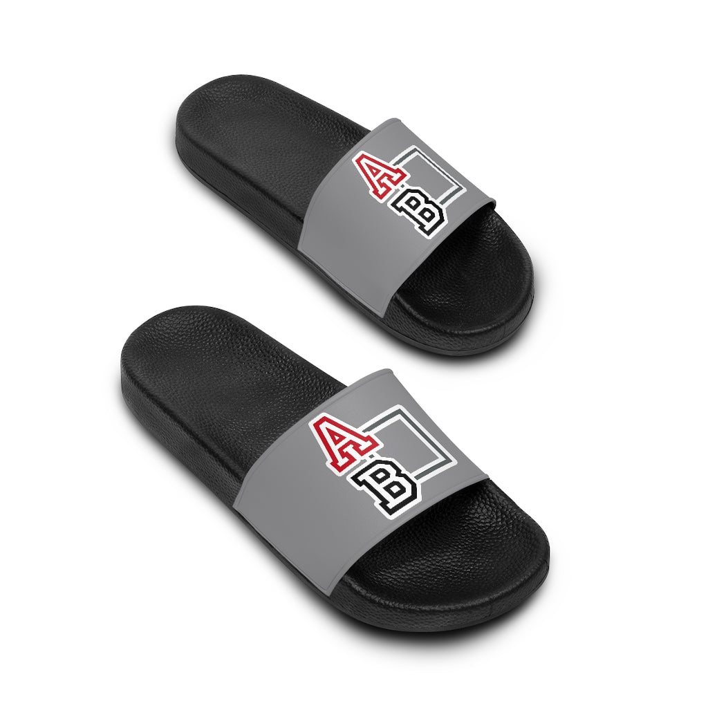 ABJ Greek (Grey) Women's Slide Sandals