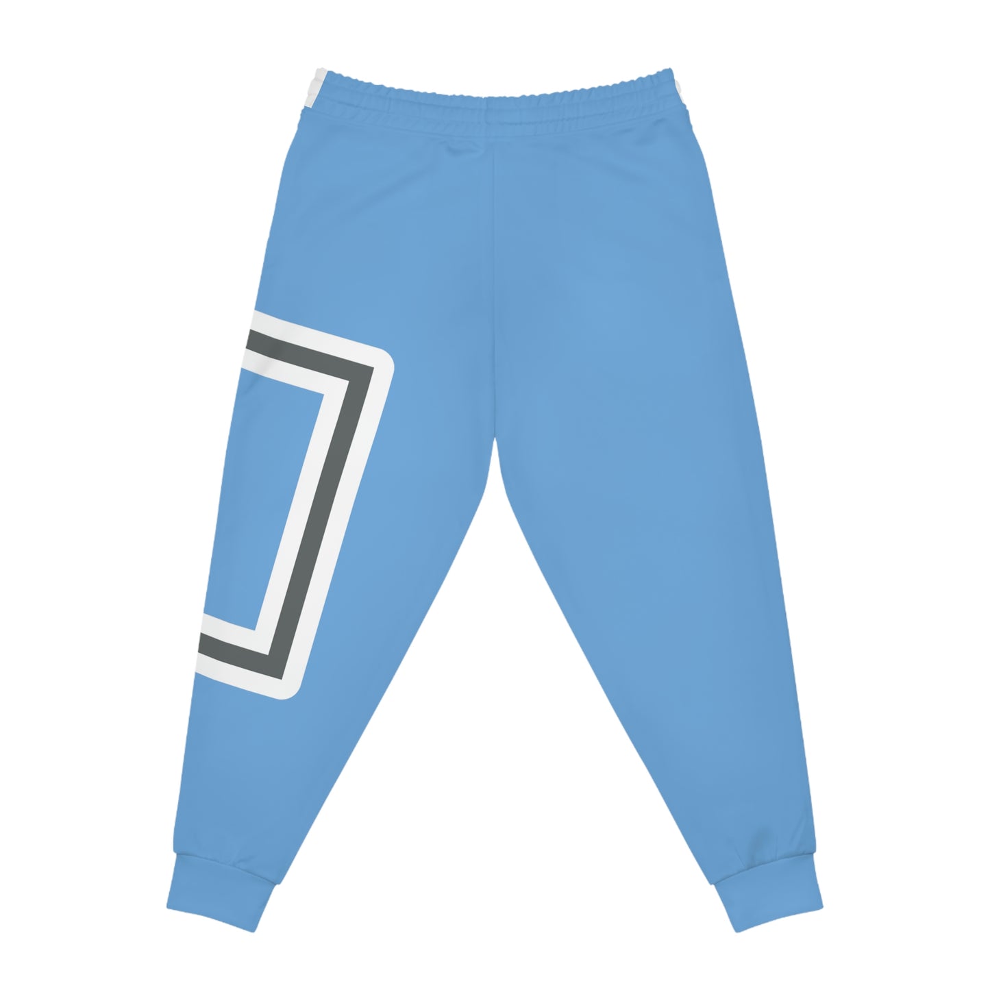 ABJ GREEK{ BABY BLUE} Athletic Joggers (AOP)