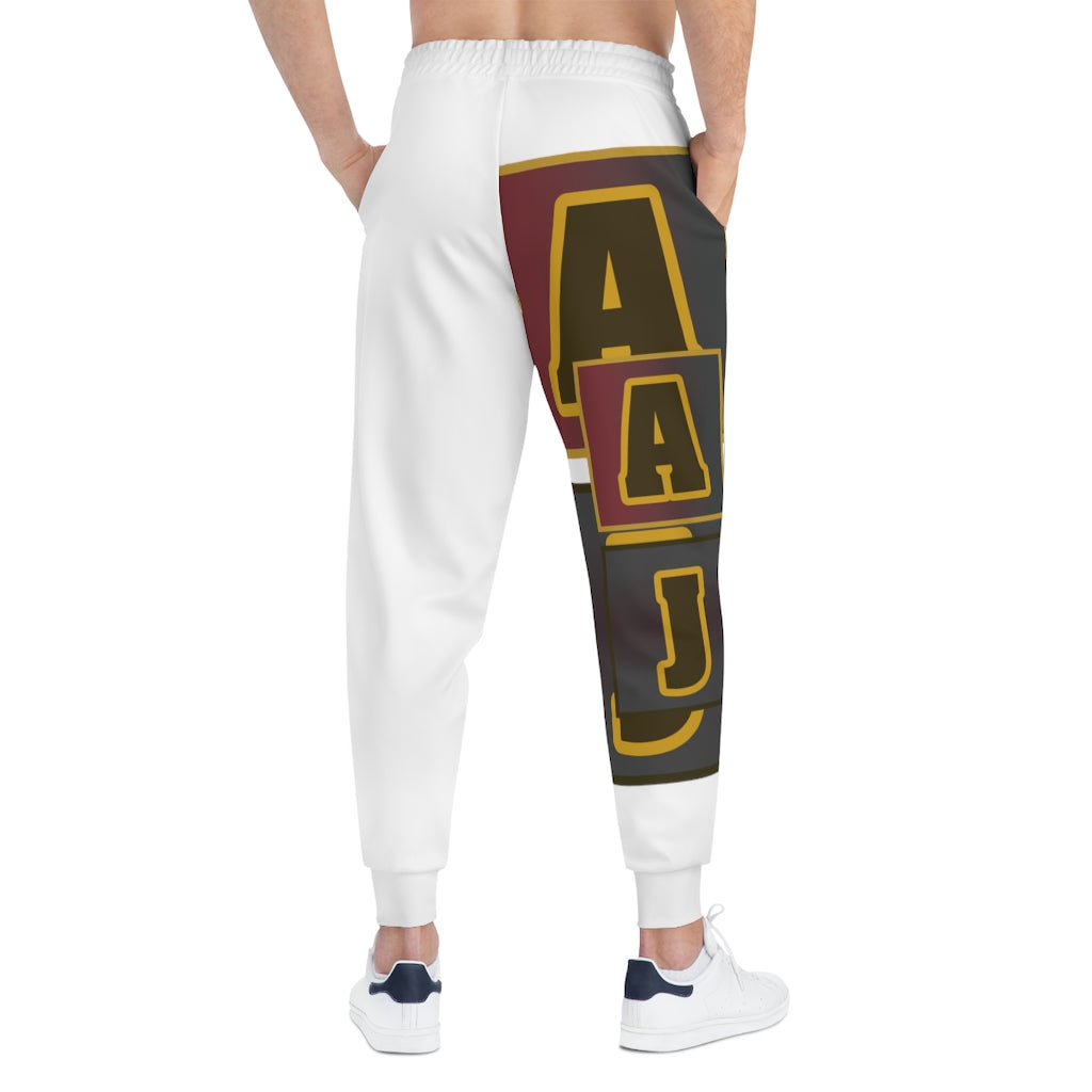 ABJ BLOCK COLLECTION Athletic Joggers (AOP) Large Pattern for Men