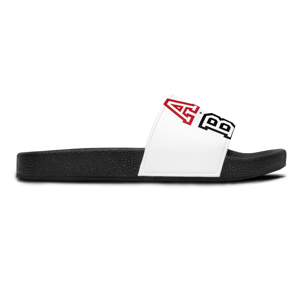 ABJ Greek (White) Women's Slide Sandals