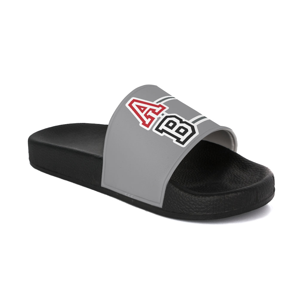 ABJ Greek (Grey) Women's Slide Sandals