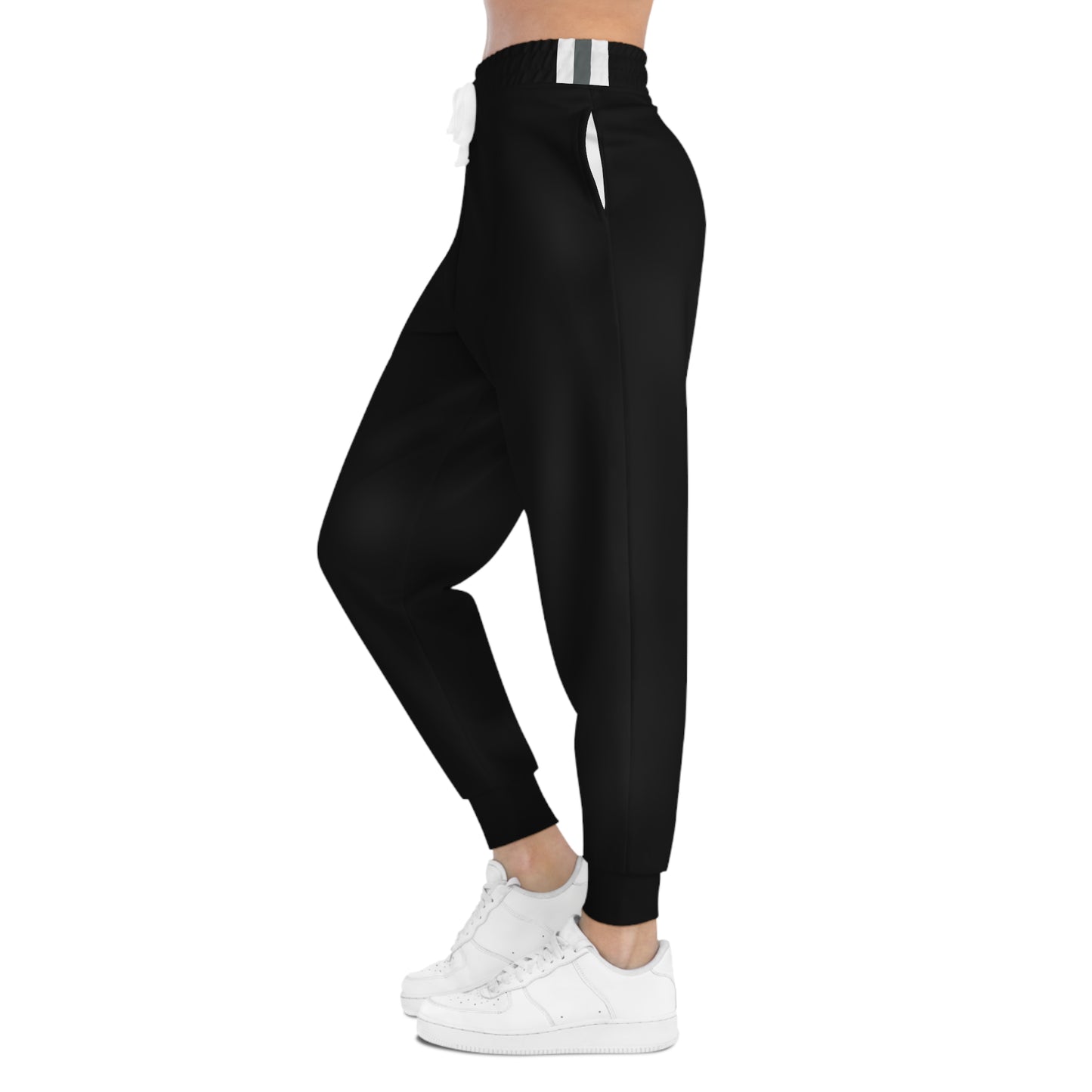 ABJ GREEK  {BLACK} Athletic Joggers (AOP)