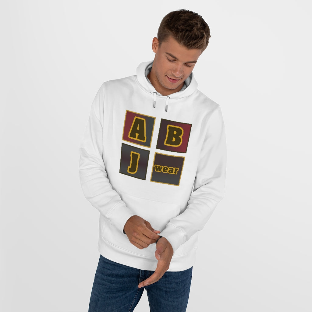 ABJ Brown Block Hooded Sweatshirt