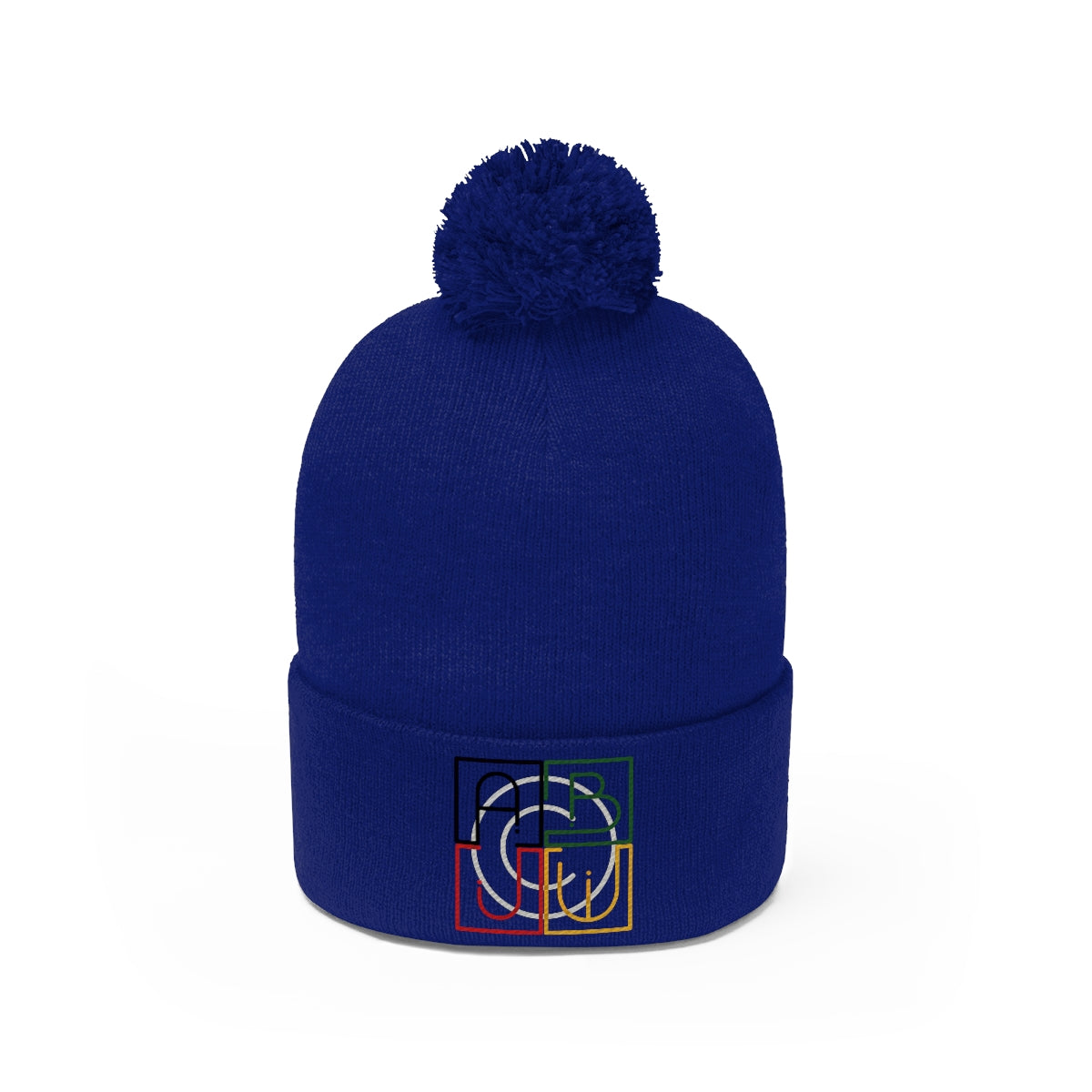 ABJ Cube Pom Pom Beanie