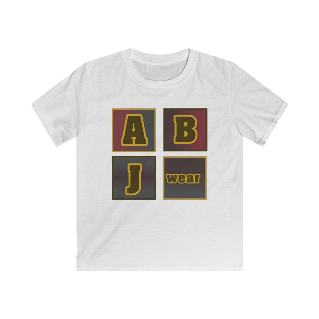 ABJ Block Kids (Brown) Softstyle Tee