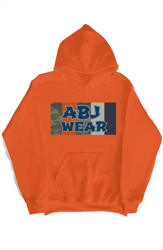 ABJ orange camouflage pullover hoody