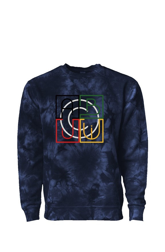 ABJ Crystal Tie Dye Crewneck