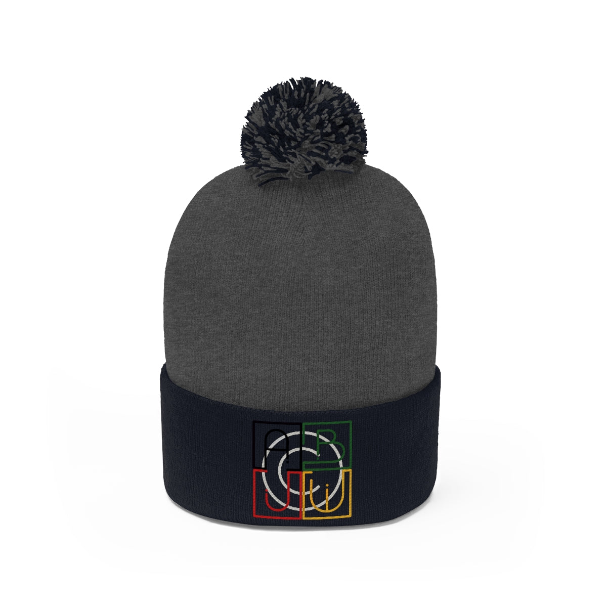 ABJ Cube Pom Pom Beanie