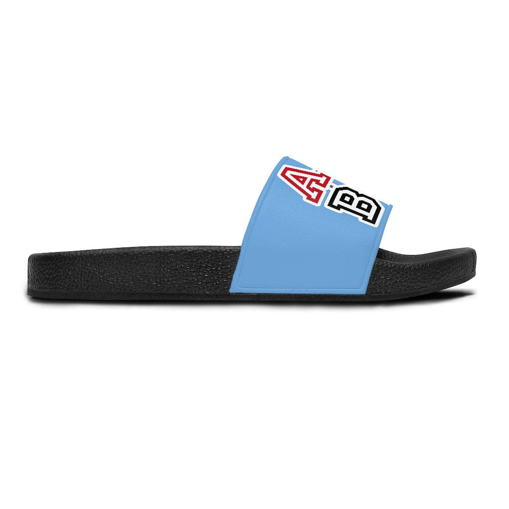 ABJ Greek (Baby Blue) Women's Slide Sandals