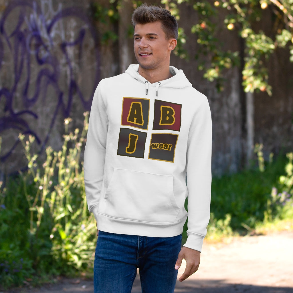 ABJ Brown Block Hooded Sweatshirt