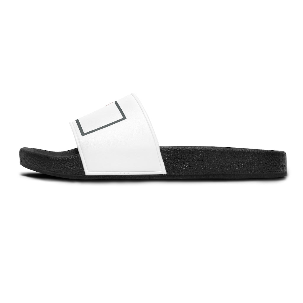 ABJ Greek (White) Women's Slide Sandals