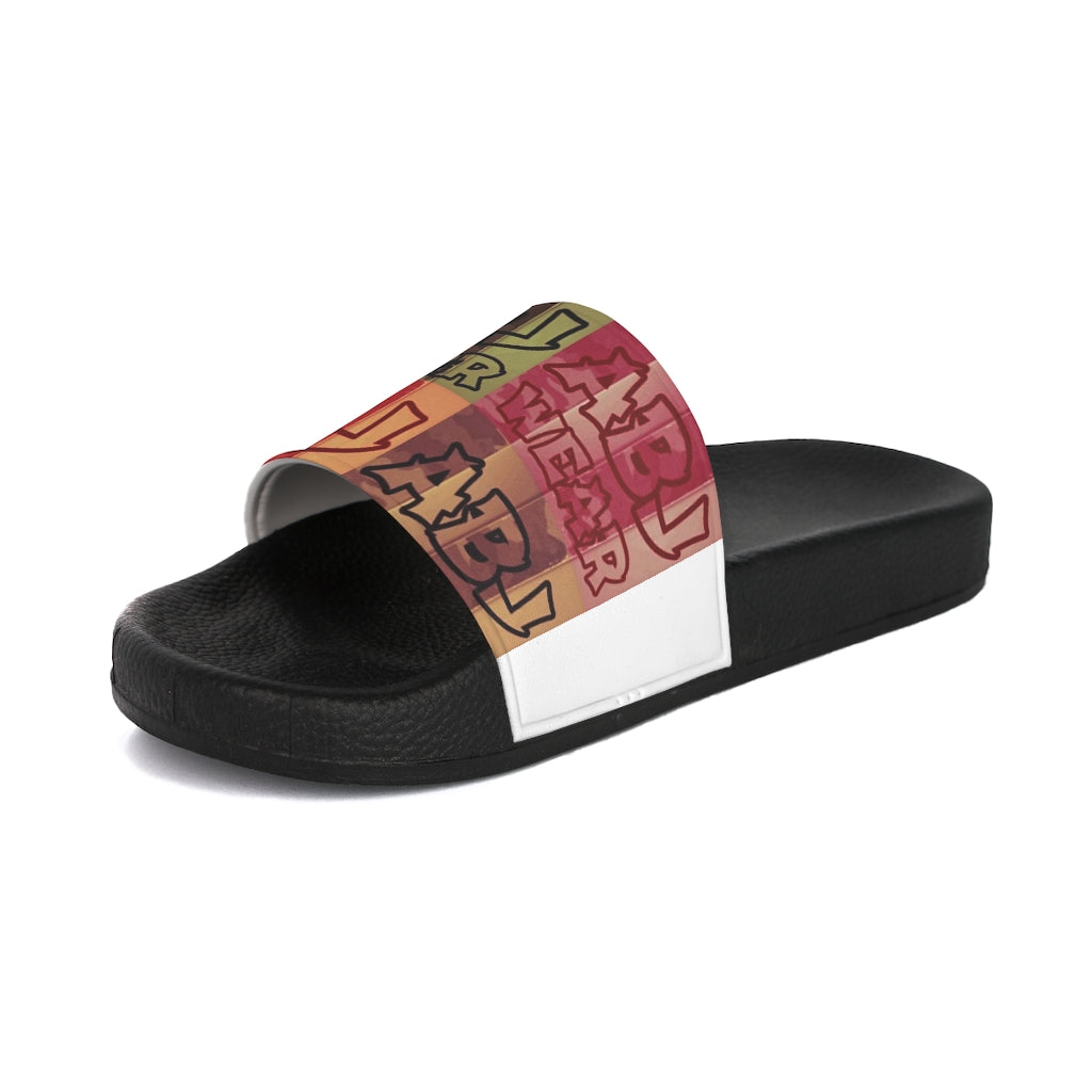 ABJ Signature Multicolor Women's Slide Sandals