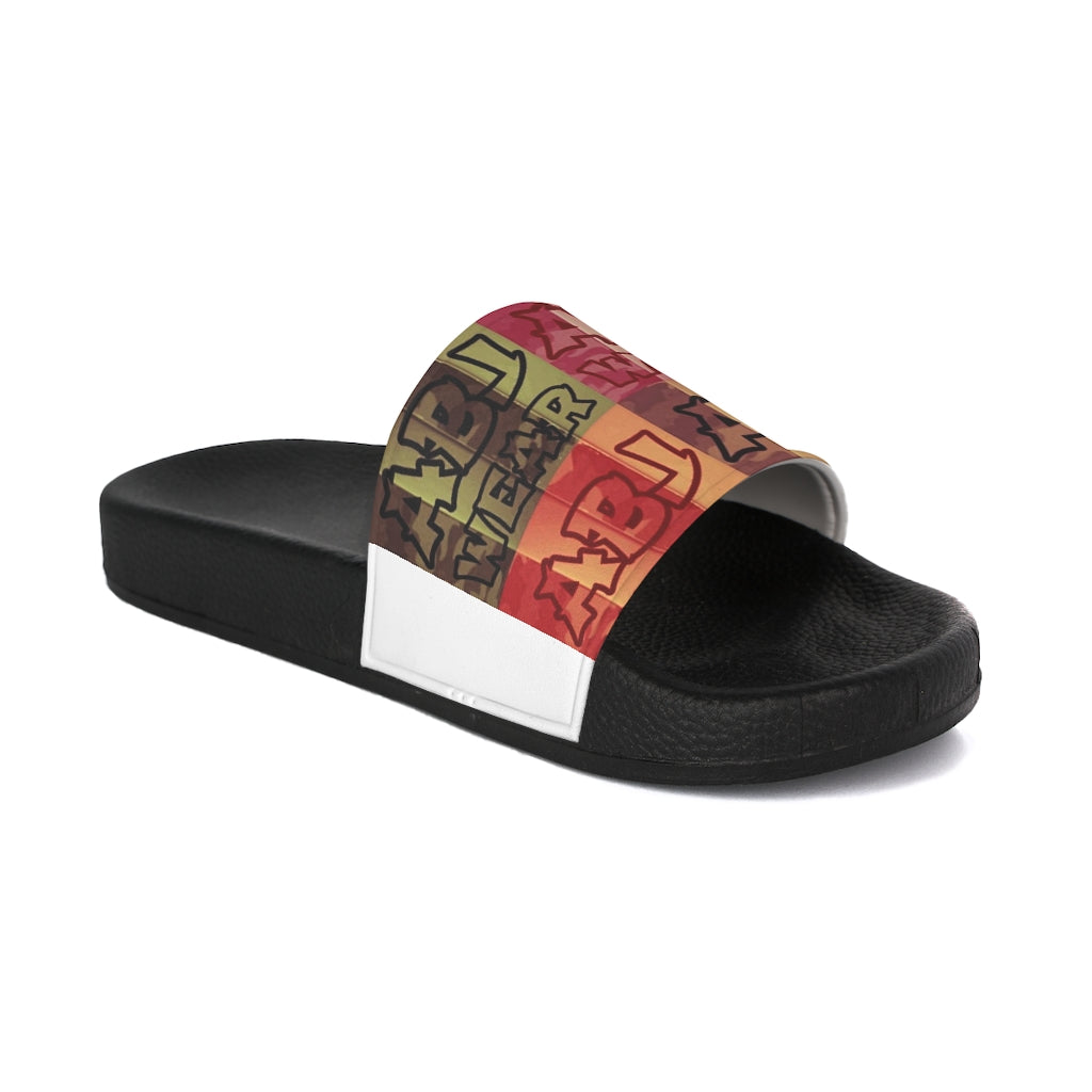 ABJ Signature Multicolor Women's Slide Sandals