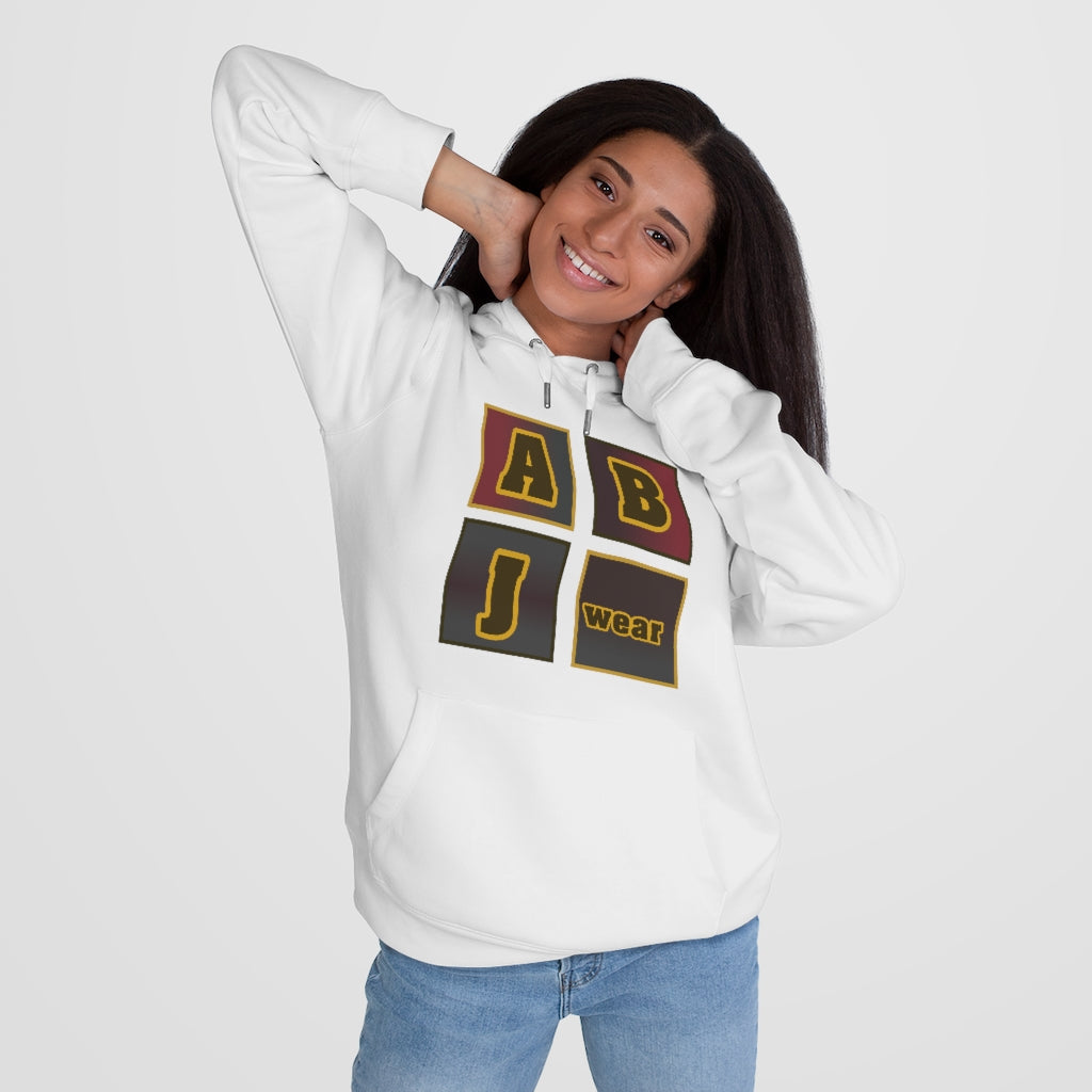 ABJ Brown Block Hooded Sweatshirt