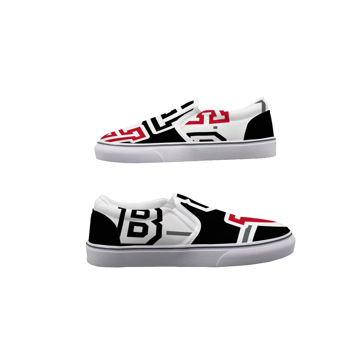 ABJ Text Greek Kid's Slip On Sneakers