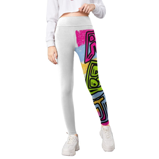 ABJ Colorful Brick All-Over Print Kid's Leggings