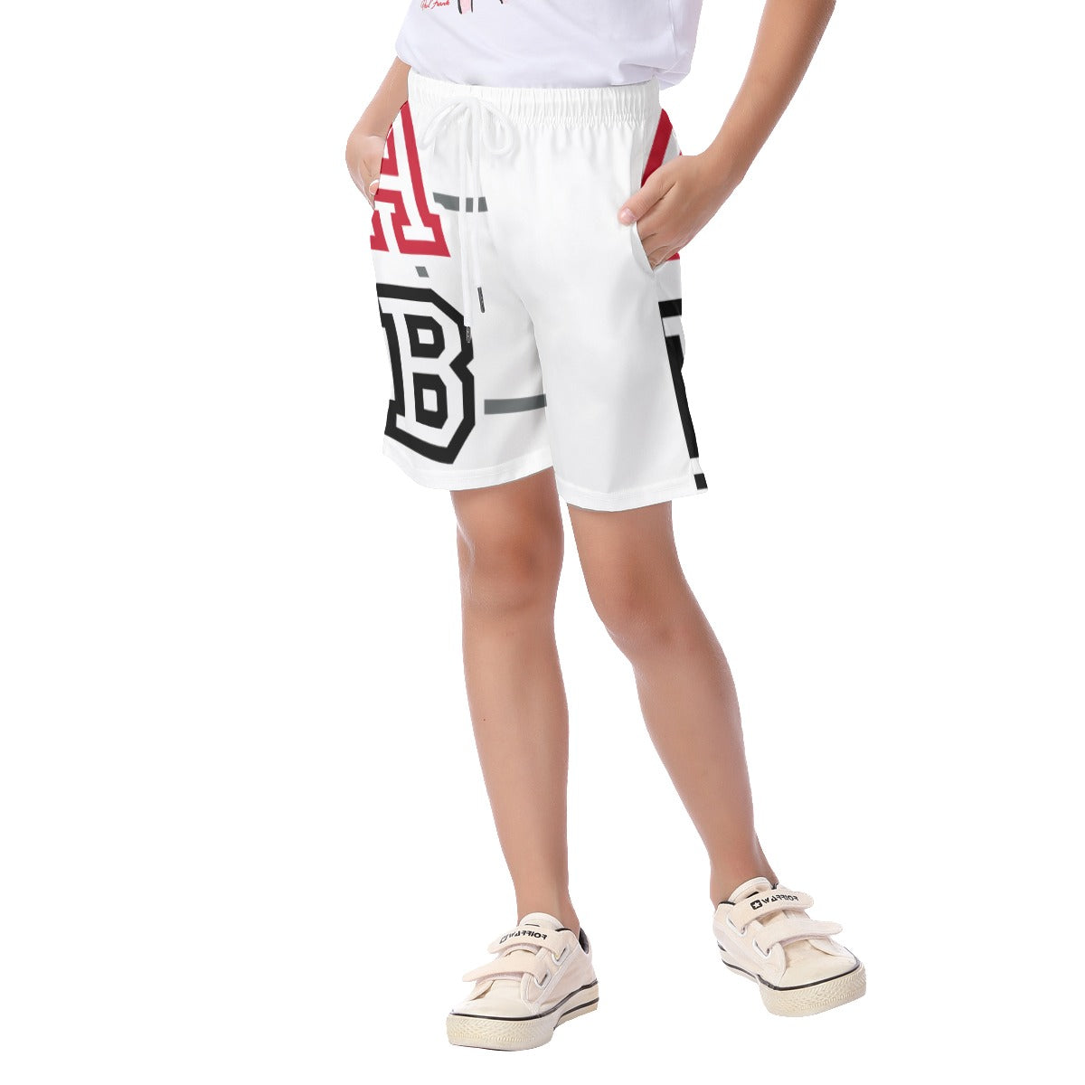 ABJ Greek All-Over Print Toddler Beach Shorts