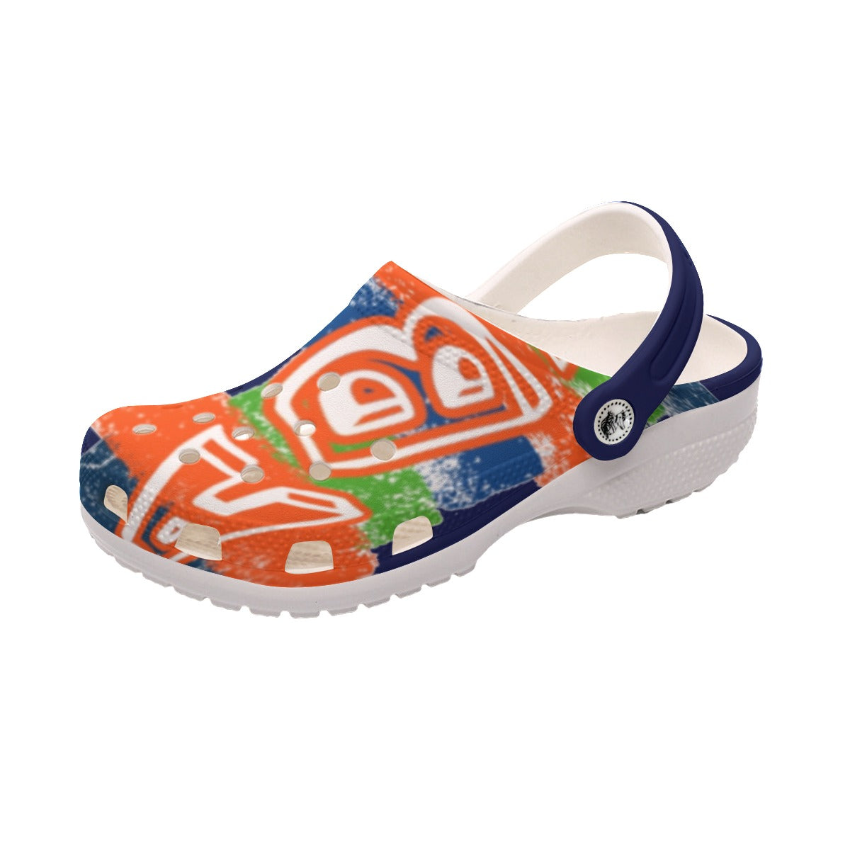 ABJ BRICK All-Over Print Women's Classic Clogs