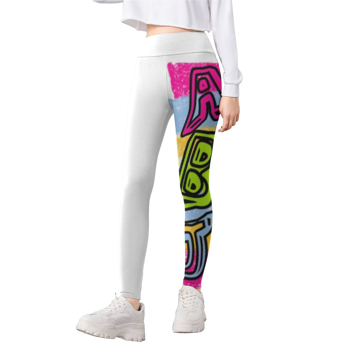 ABJ Colorful Brick All-Over Print Kid's Leggings