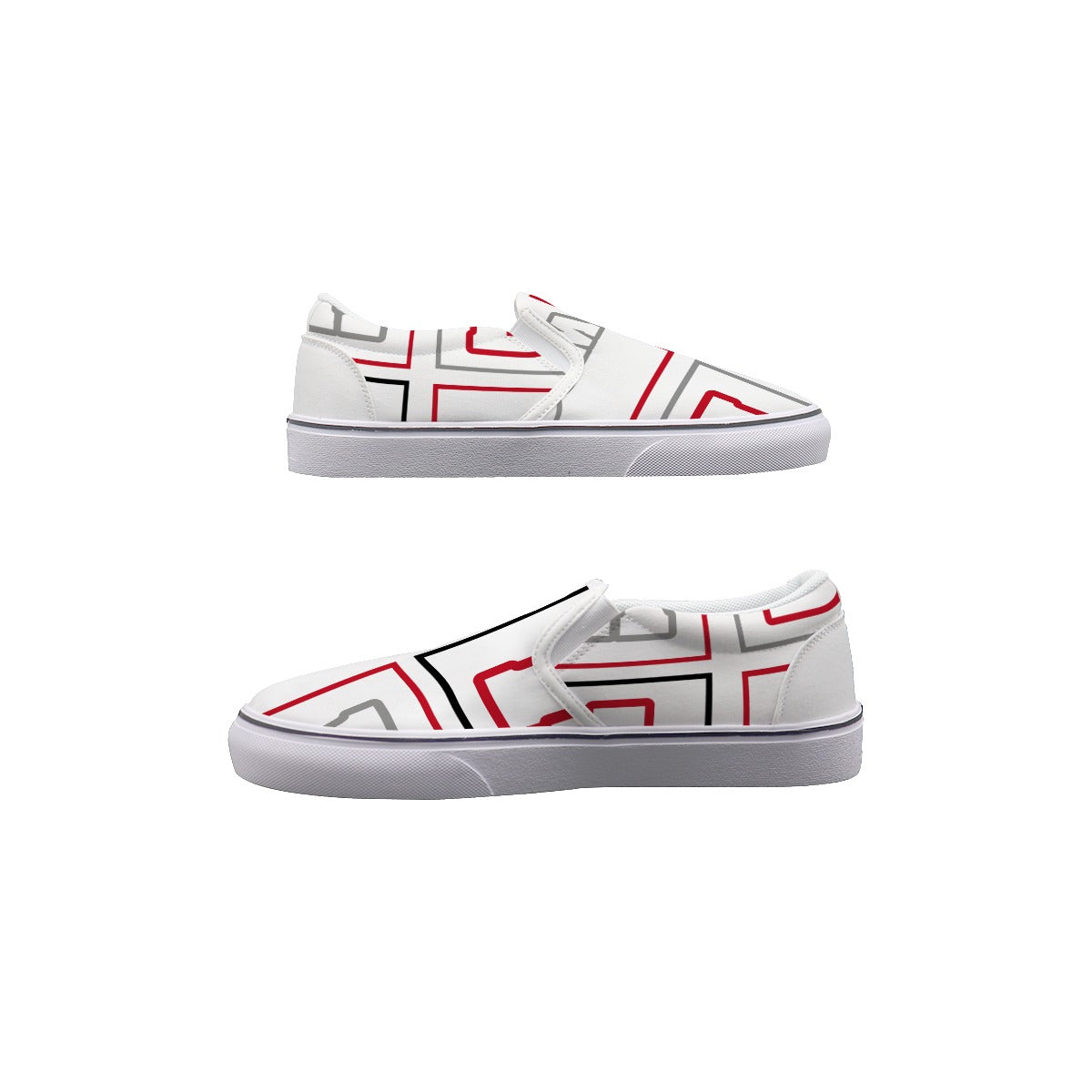 ABJ Block  Kid's Slip On Sneakers