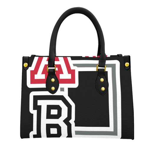 ABJ Greek Black PU Handbag