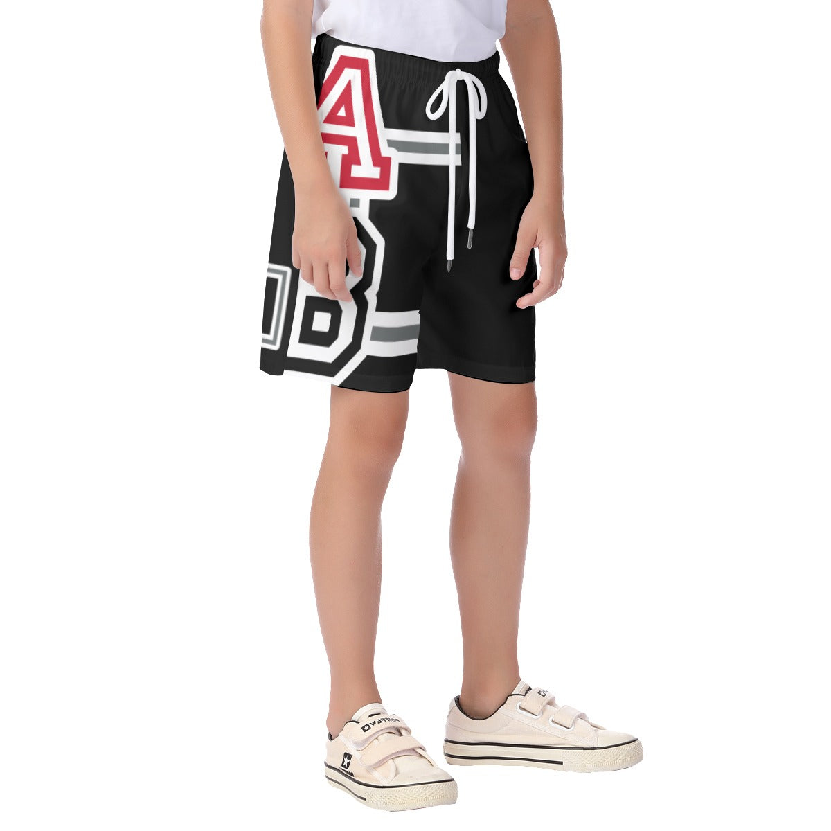 ABJ Greek All-Over Print Toddler Beach Shorts