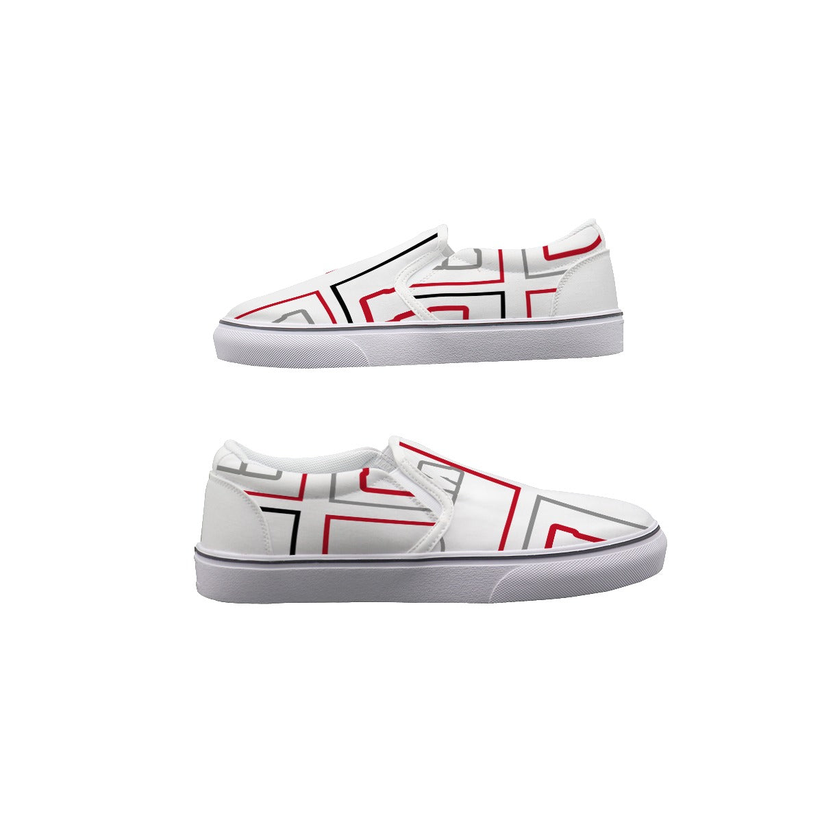 ABJ Block  Kid's Slip On Sneakers