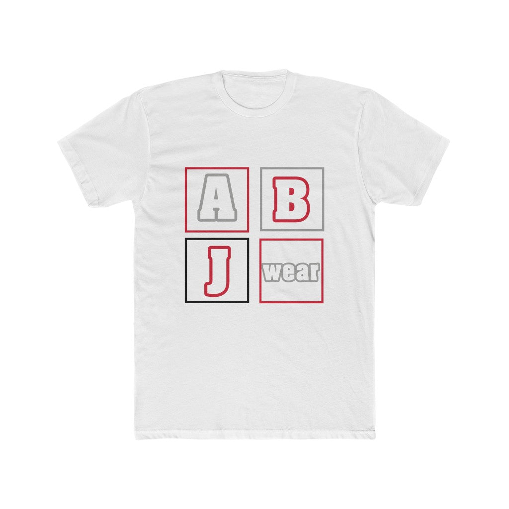 ABJ Block Men's Cotton Crew Tee