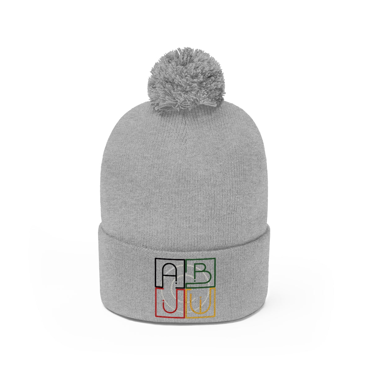 ABJ Cube Pom Pom Beanie