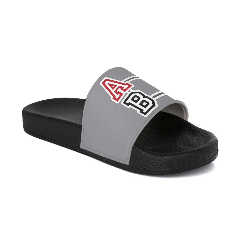 ABJ Greek (Grey)  Women's Slide Sandals