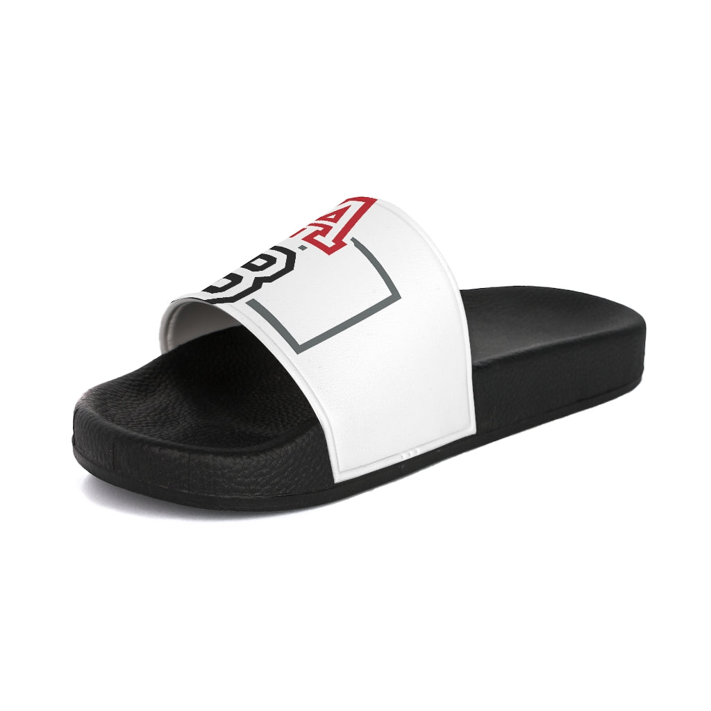 ABJ Greek (White) Women's Slide Sandals