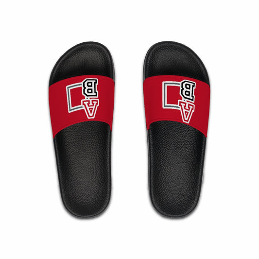 ABJ Greek (Dark Red) Men's Slide Sandals