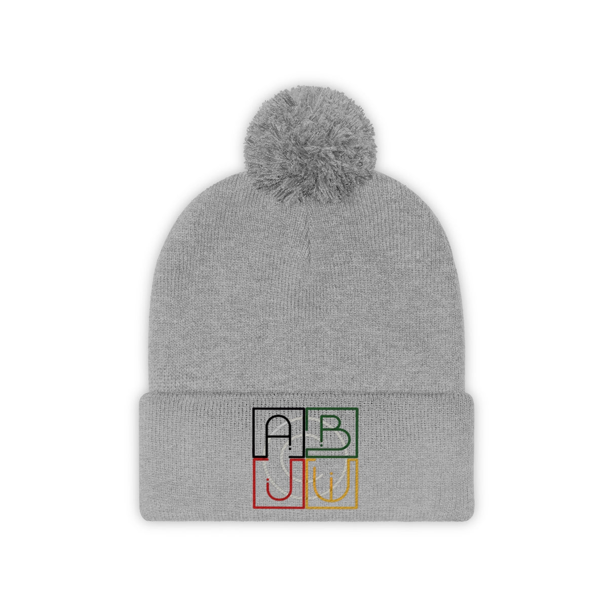 ABJ Cube Pom Pom Beanie