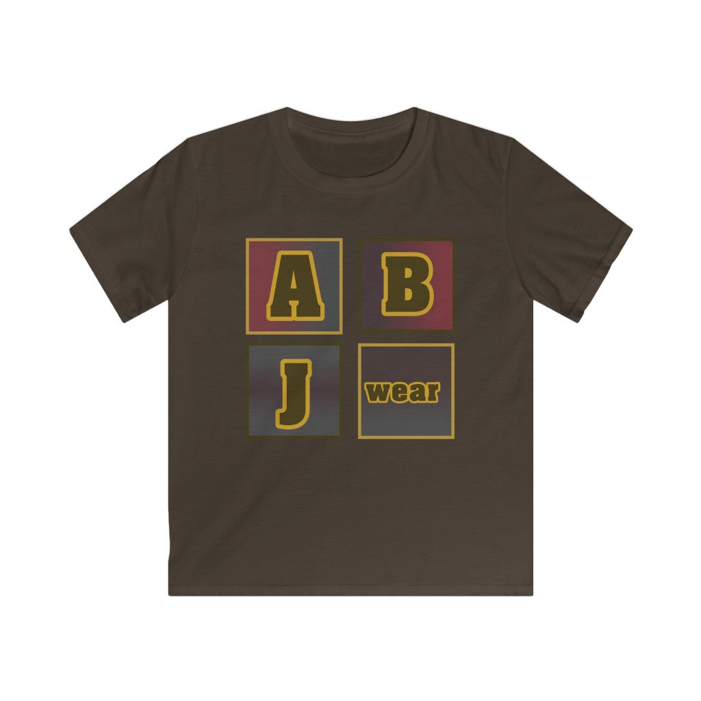 ABJ block Kids Softstyle Tee