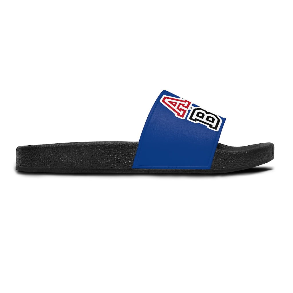 ABJ Greek (Dark Blue Royal) Women's Slide Sandals