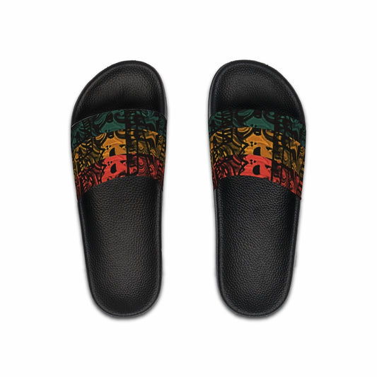 ABJ (MAG) Men's Black Slide Sandals