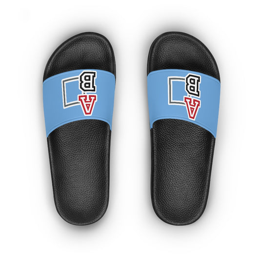 ABJ Greek (Baby Blue) Women's Slide Sandals