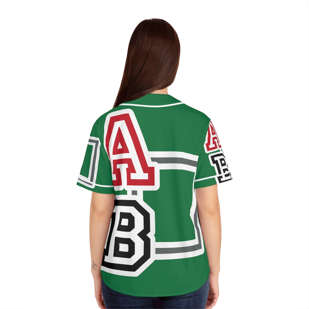 ABJ Women's Baseball Jersey (AOP)