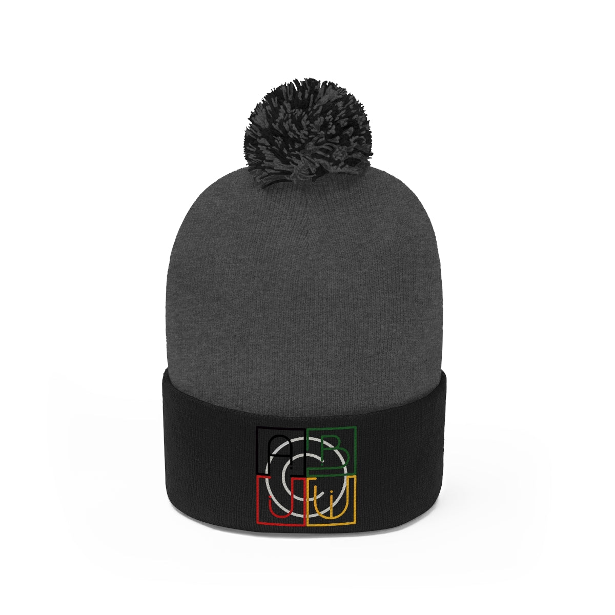 ABJ Cube Pom Pom Beanie