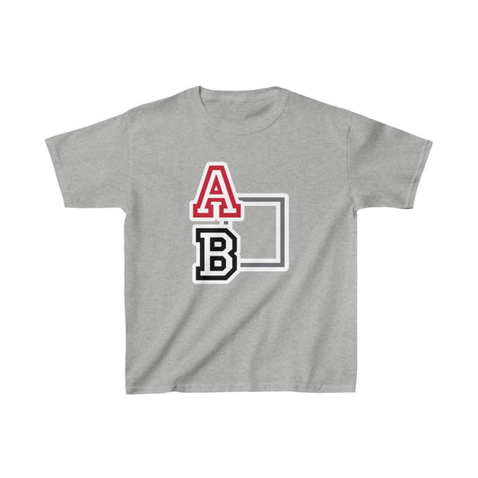 ABJ Greek  Kids Grey Heavy Cotton™ Tee