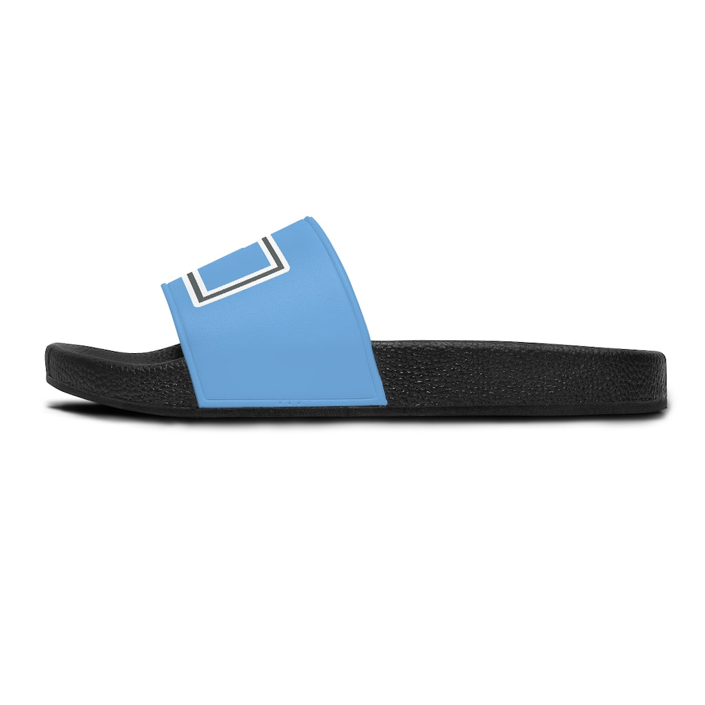 ABJ Greek (Baby Blue) Women's Slide Sandals