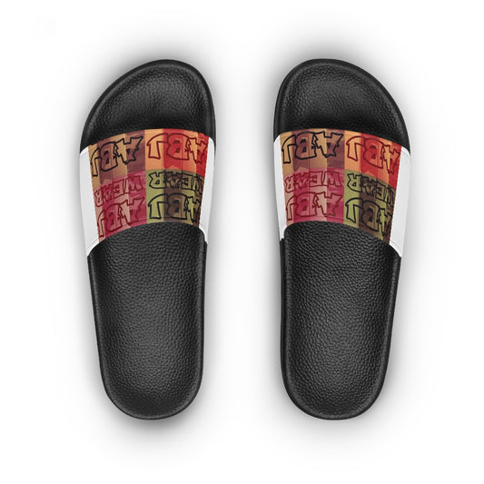 ABJ Signature Multicolor Women's Slide Sandals