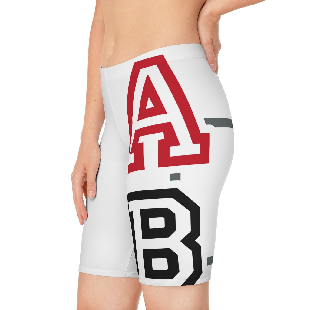 ABJ Greek White Women's Bike Shorts